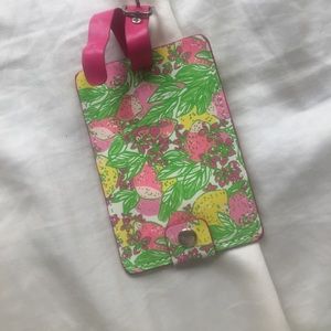 Lilly Pulitzer luggage tag